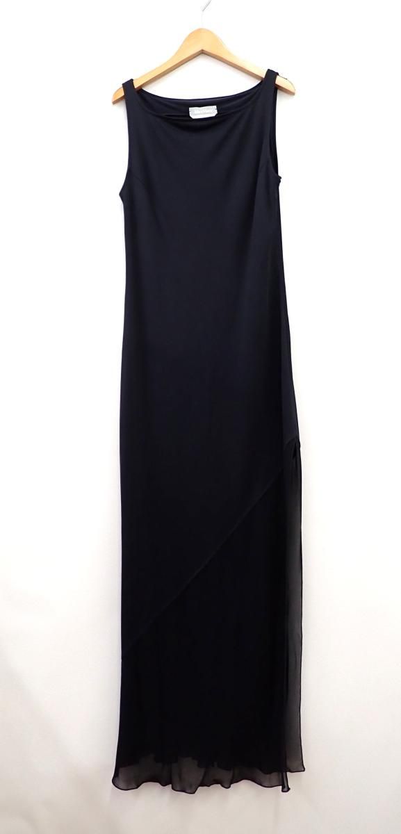 ☆10831☆Max Mara マックスマーラ シースルー切替 ノースリーブ