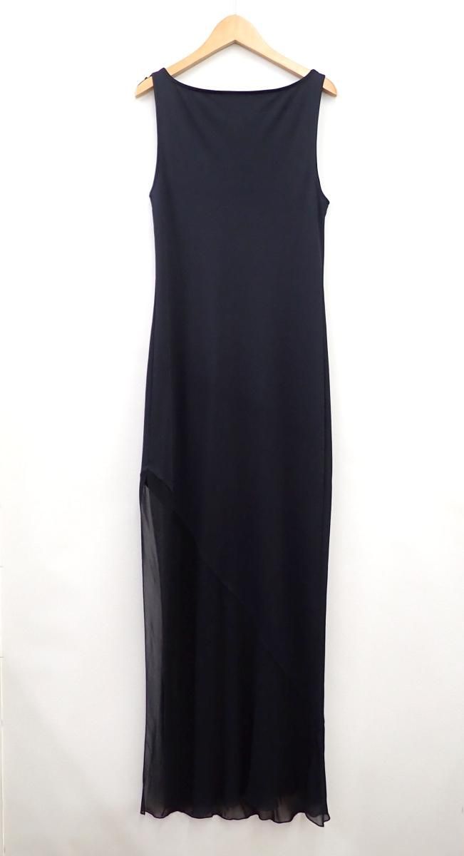 ☆10831☆Max Mara マックスマーラ シースルー切替 ノースリーブ