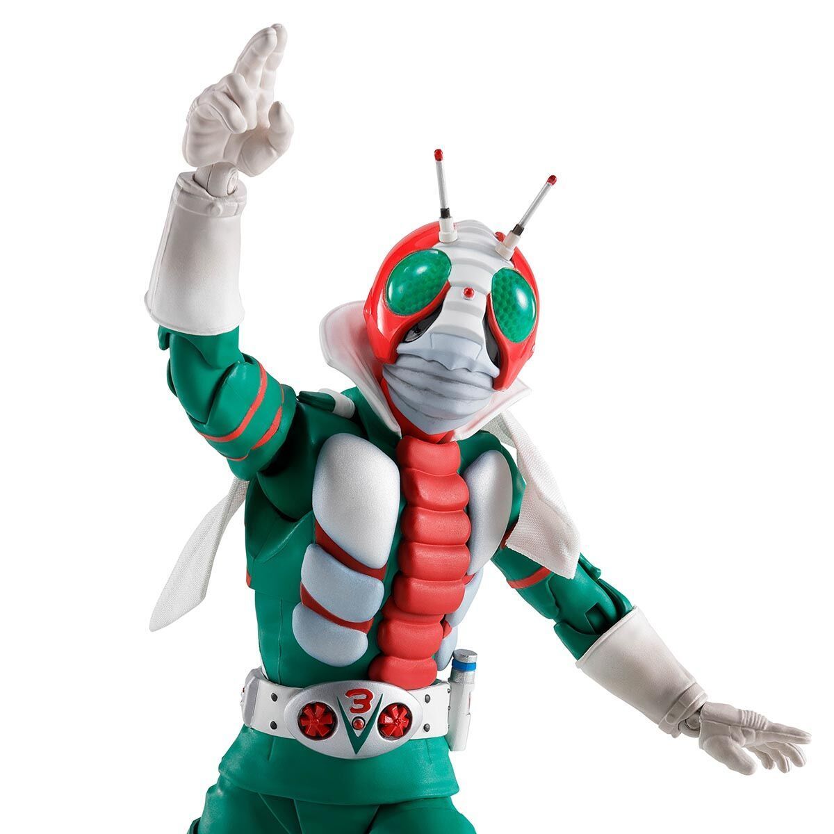 輸送箱未開封 送り状痕なし S.H.Figuarts 真骨彫製法 仮面ライダーV3