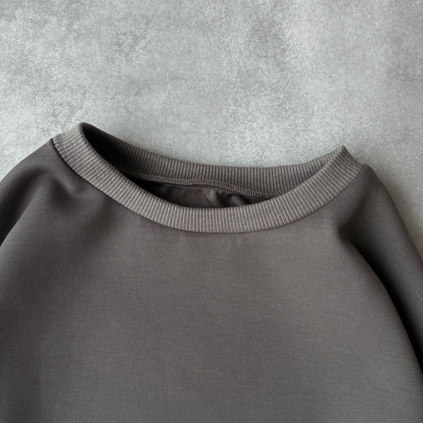 ✨タグ付✨ 25AW BEARDSLEY ダンボールパフトレーナー / モカ サイズ1 