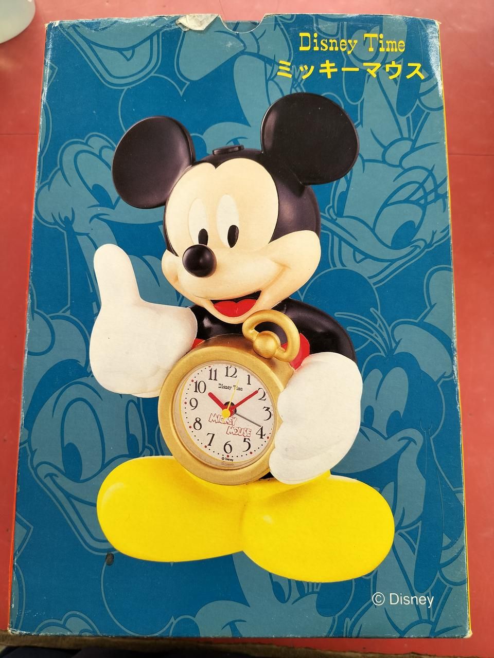 DISNEY 型番：FD428A ミッキー目覚まし時計