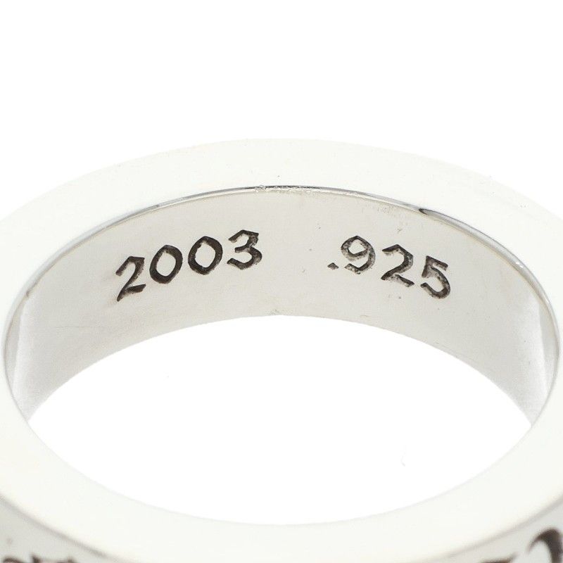 クロムハーツ 6mm SPACER FOREVER/6mmスペーサーフォーエバー シルバー