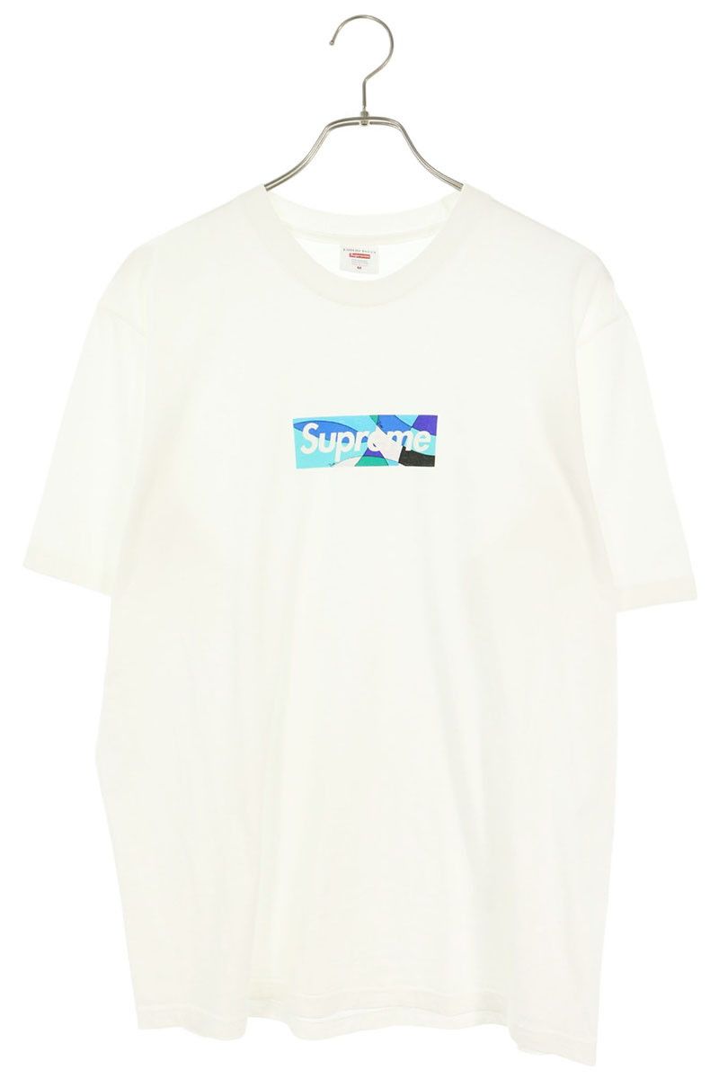 シュプリーム ×エミリオプッチ EMILIO PUCCI 21SS Pucci Box Logo Tee