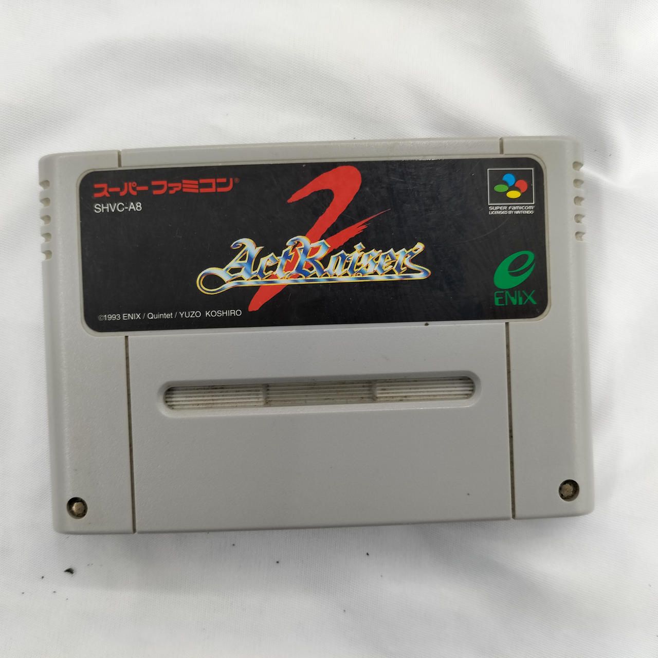 SQUARE ENIX 型番：アクトレイザー2 スーパーファミコンソフト - メルカリ