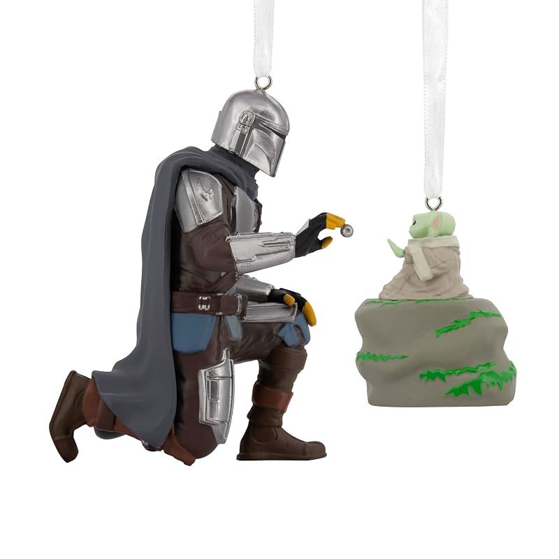 Hallmark スターウォーズ クリスマスオーナメント (マンダロリアンとグローグ) 2個セット 1 12,057円
