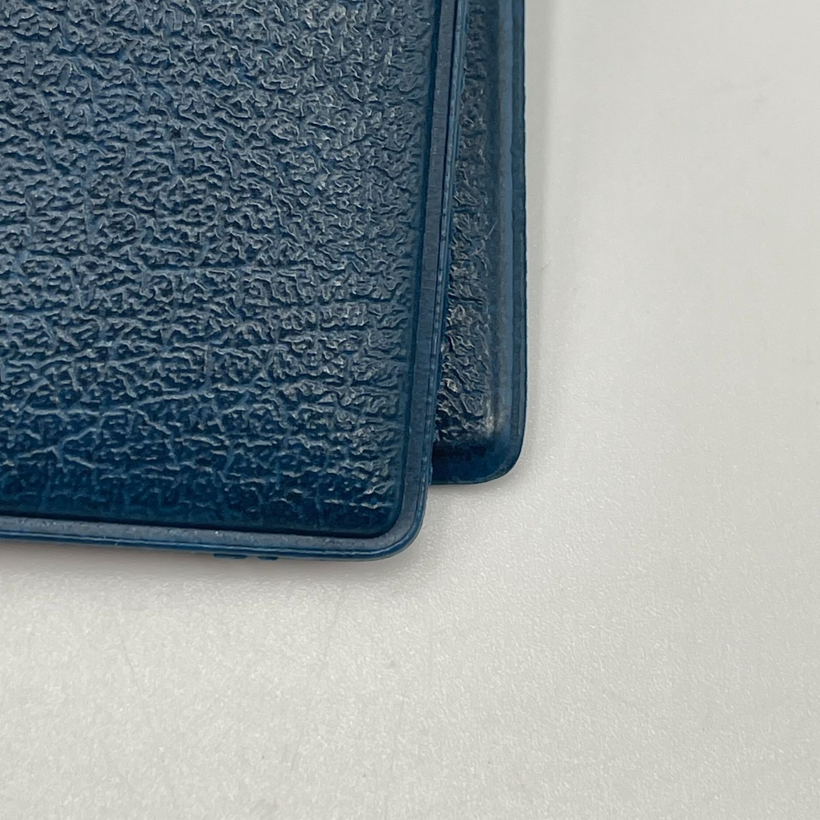 BEAMS ネイビー レザー 名刺入れ □BEAMS JAPAN × HIGHTIDE カードケース 名刺入れ ネイビー レザー調