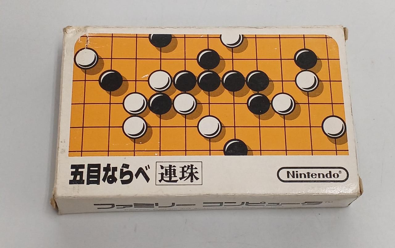 NINTENDO 型番：五目ならべ ファミコンソフト