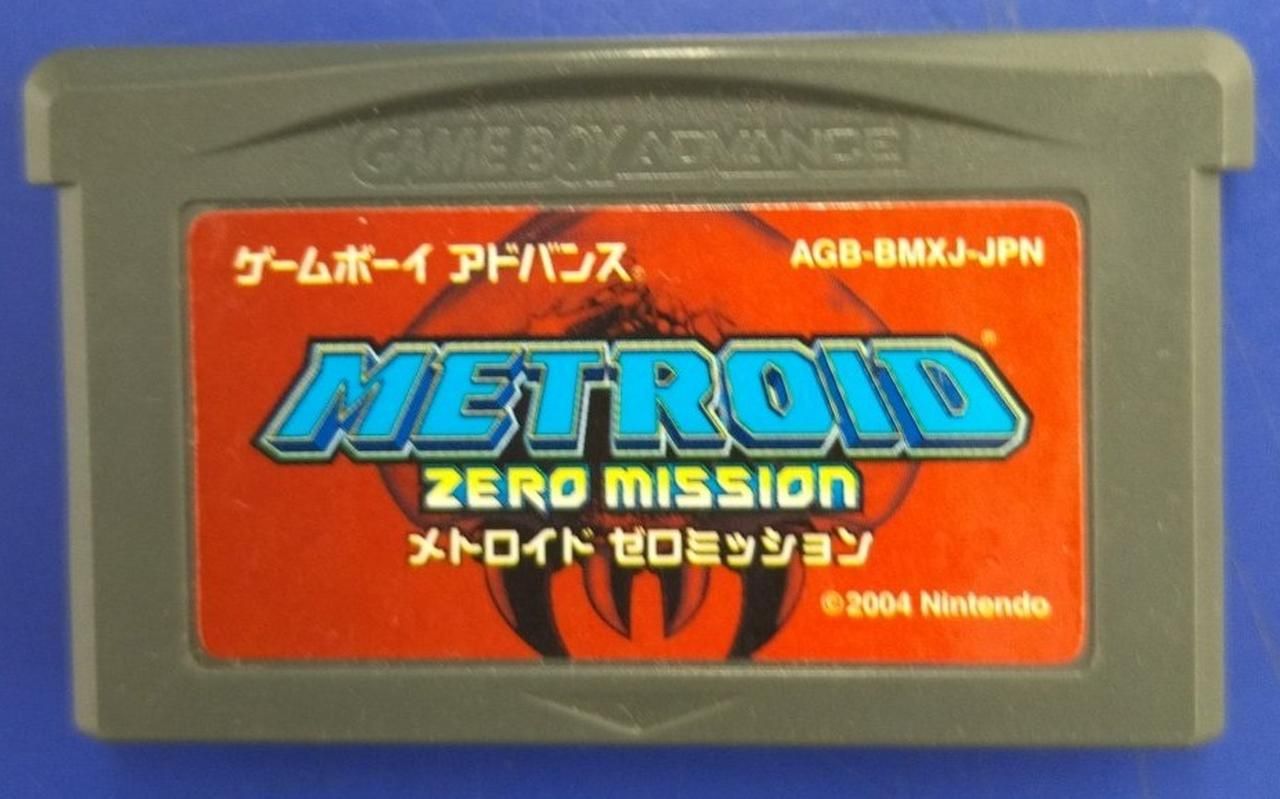 NINTENDO 型番：METROID ZERO MISSION ゲームボーイアドバンスソフト