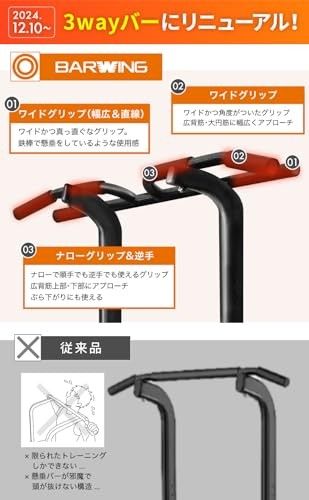 アワード受賞・人気ブランド】BARWING(バーウィング) ぶら下がり健康器