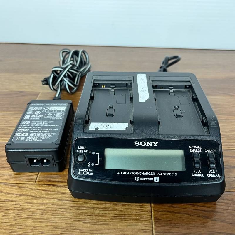 ジャンク】SONY AC-VQ1051D ACアダプター バッテリーチャージャー