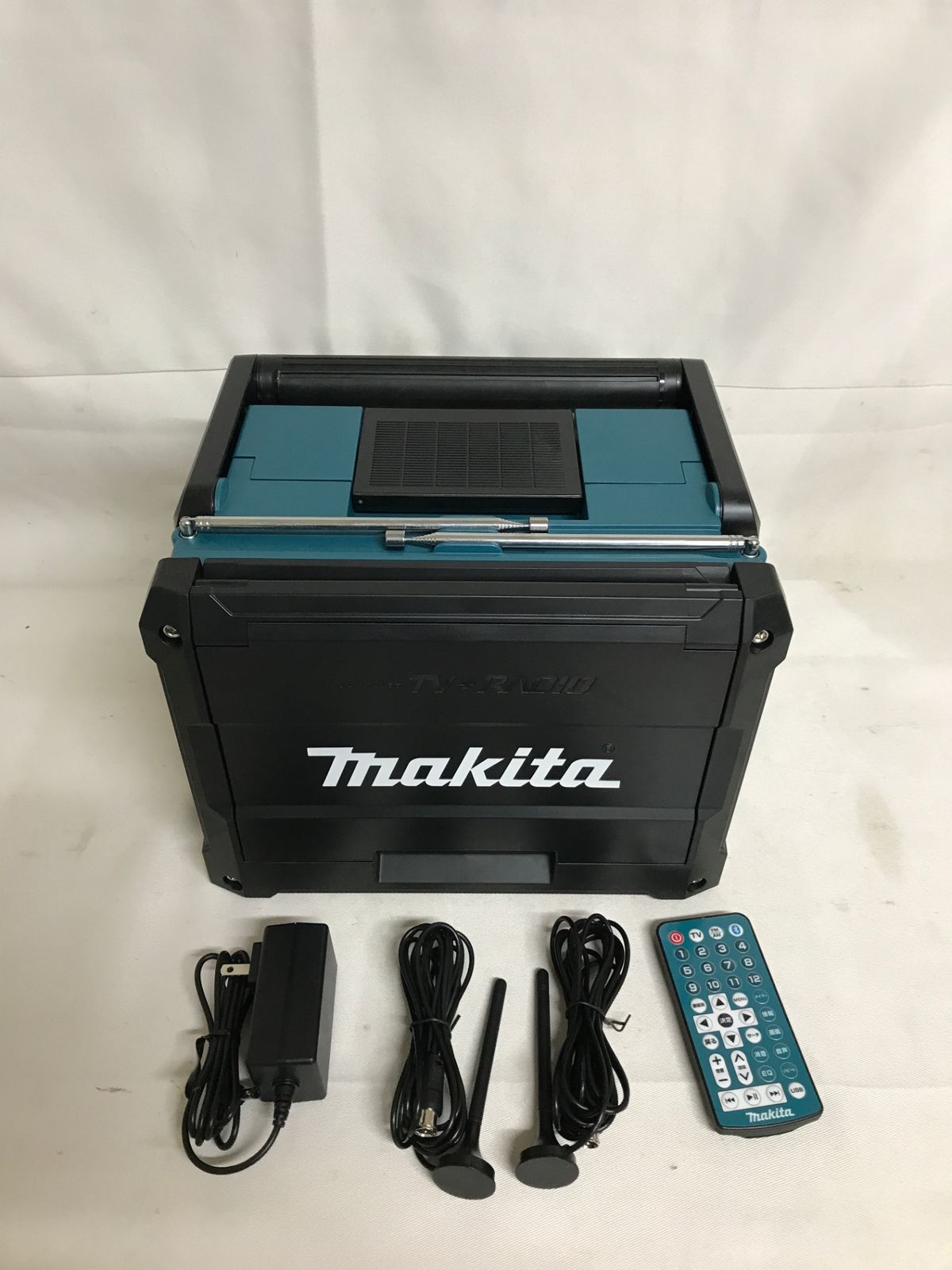北見市発】マキタ makita 充電式ラジオ付きテレビ TV100 2019年製 10V