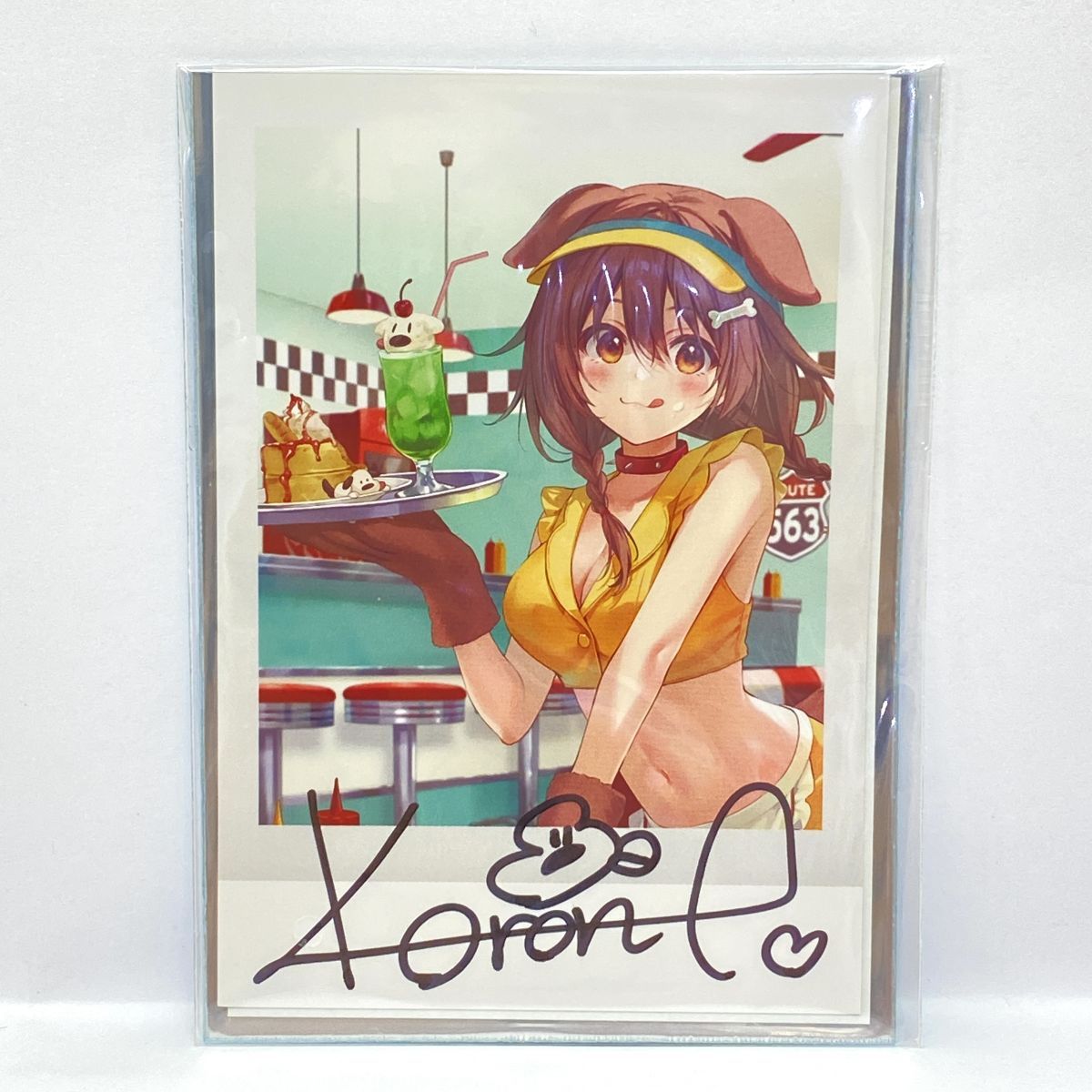 戌神ころね 誕生日記念2022 チェキ風直筆サイン入り グッズセット 未開封】ホロライブ 戌神ころね 誕生日記念2022 直筆サイン入り