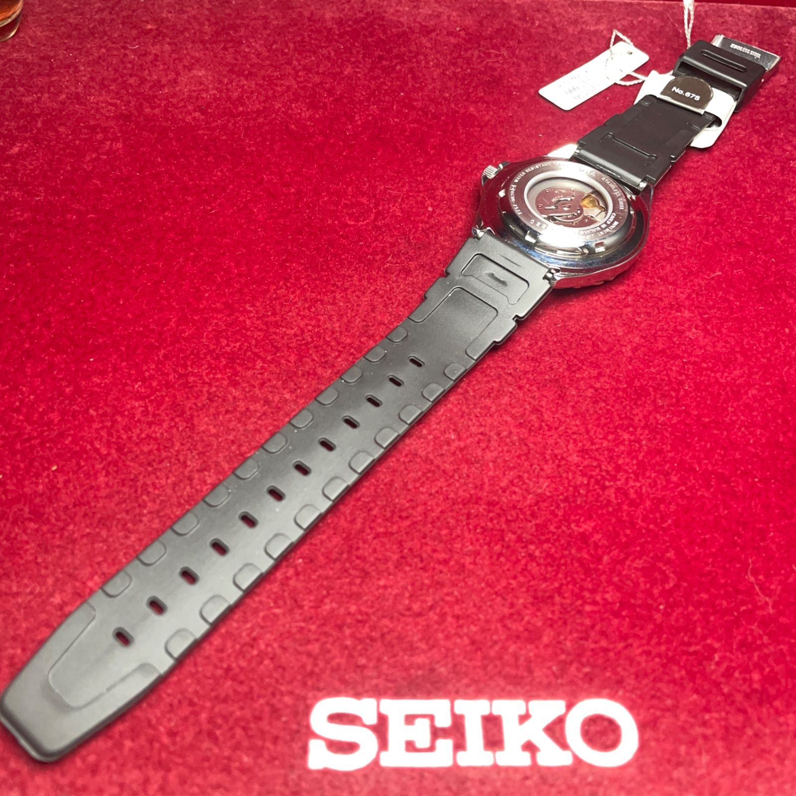 ☆希少/KINETIC/未使用保管品 SEIKO ALBA フィールドギア 蓄光 