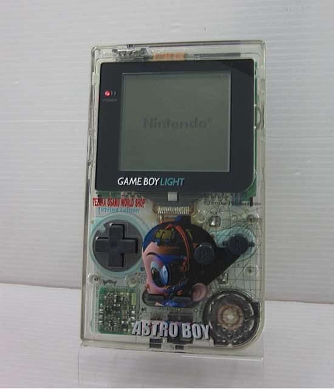 NINTENDO 型番：MGB-101 GAMEBOY LIGHT 手塚治虫ワールドショップ限定　鉄