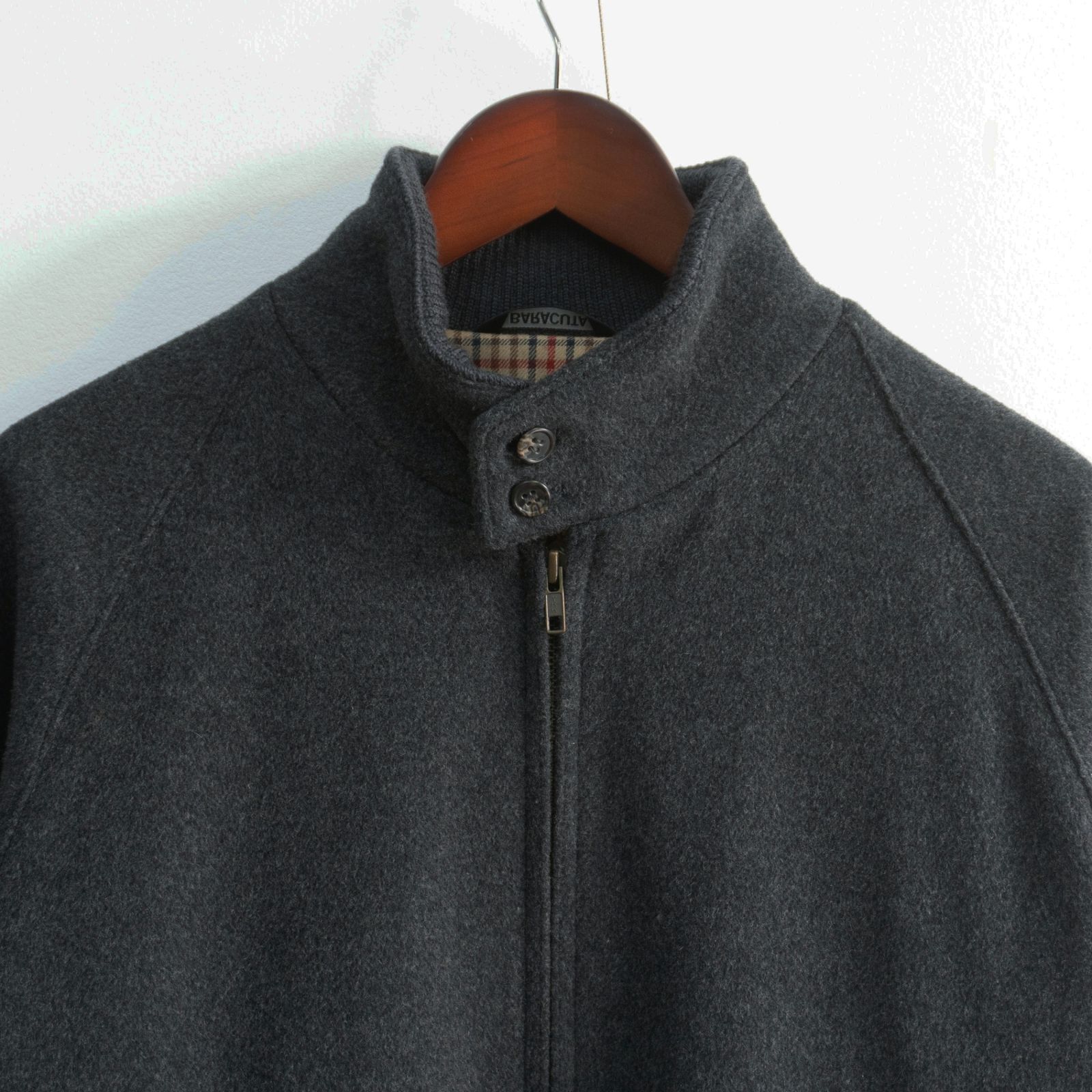 美品/ビッグサイズ】 BARACUTA 【カシミア混ウール G9 スウィング