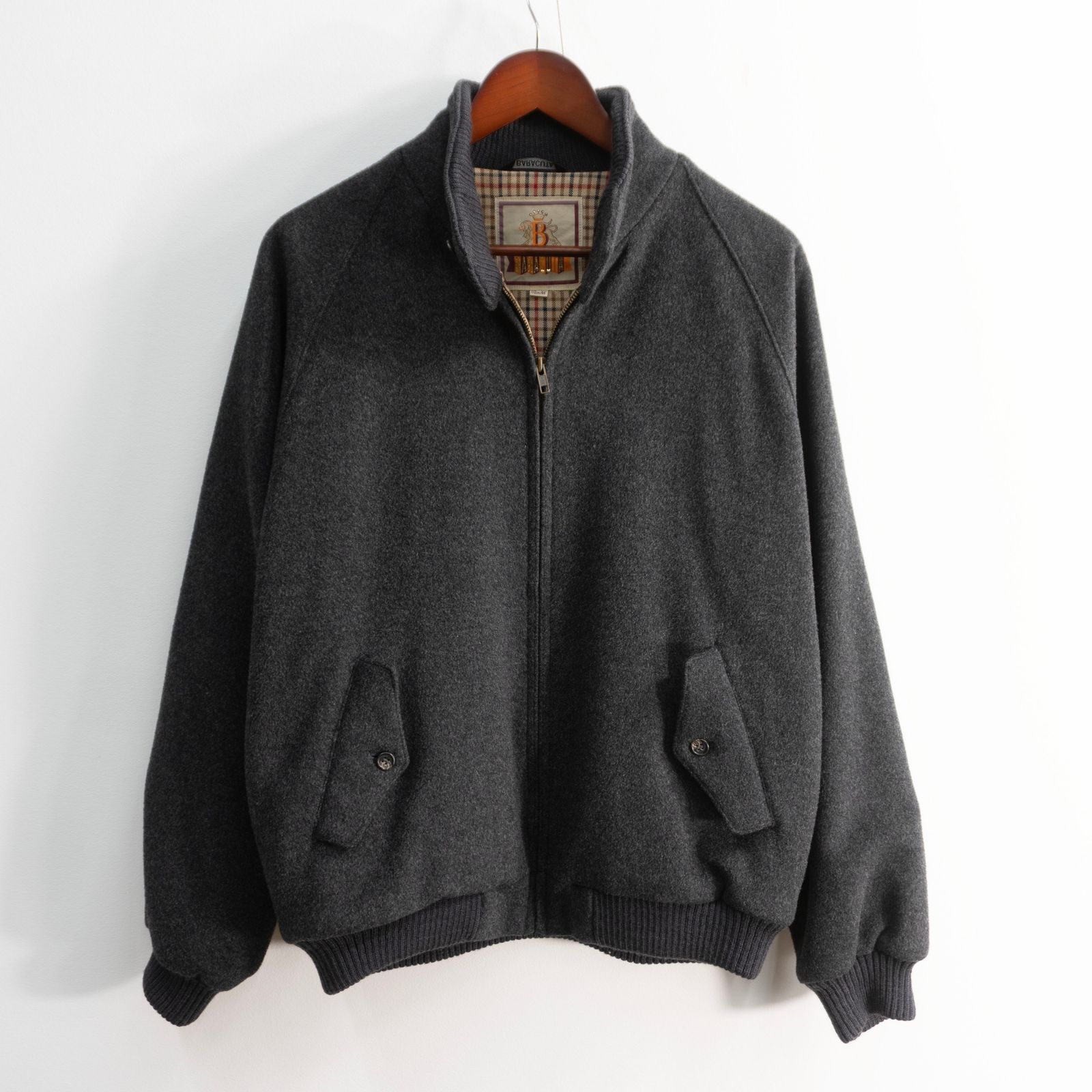 美品/ビッグサイズ】 BARACUTA 【カシミア混ウール G9 スウィング