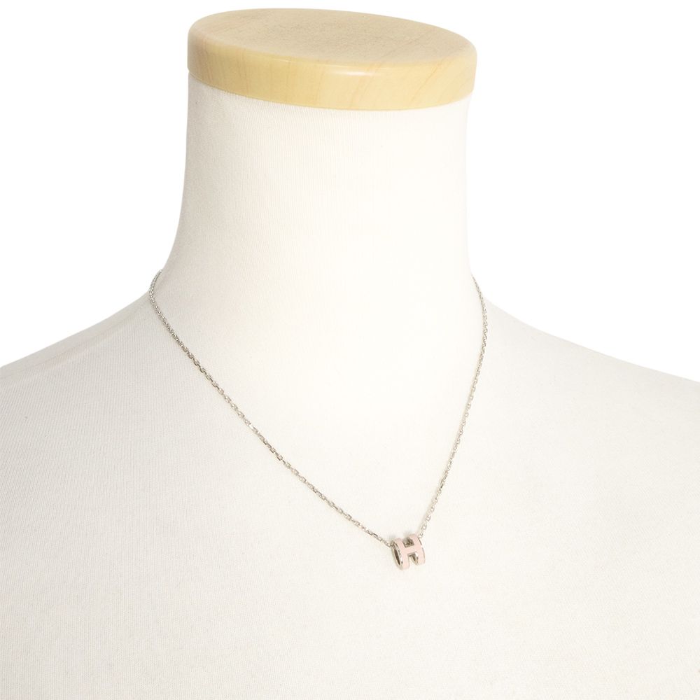 エルメス ポップアッシュ ミニ ポップ H ラッカーメタル Rose dragee