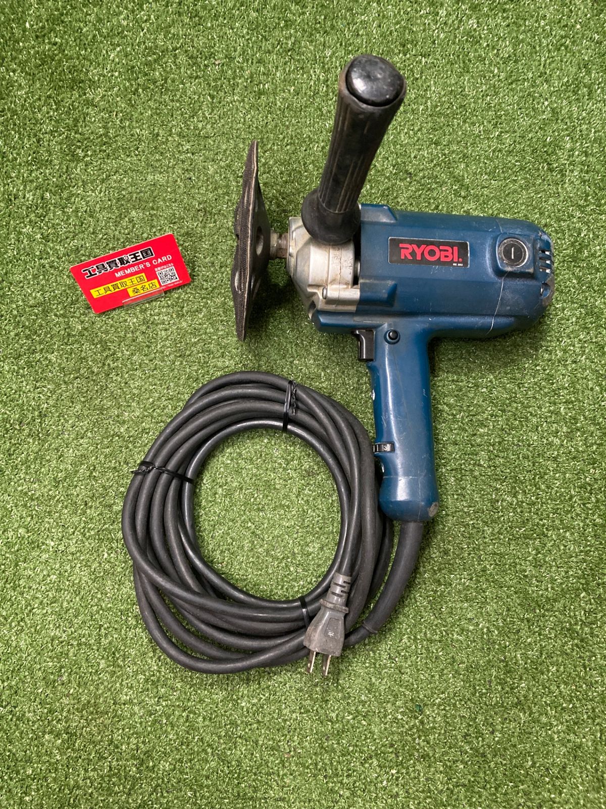 【中古品】【0902】★RYOBI(リョービ) 電子シングルアクションポリッシャー PE-2100 644920A　IT100H6BYK0G