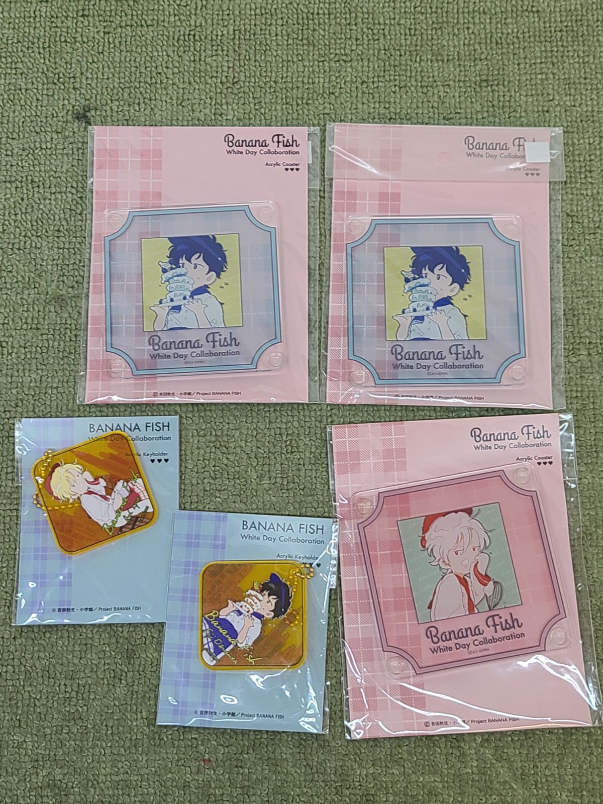 未開封 BANANA FISH ホワイトデー アクリルコースター アクリル