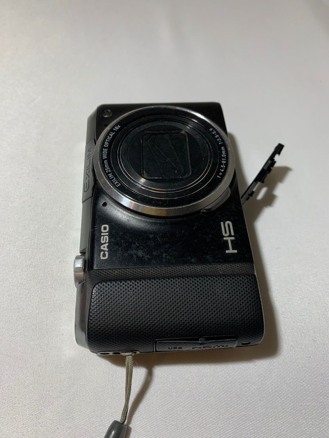 4352 Casio EXILIM EX-ZR700 ブラック ジャンク品 デジカメ【宅