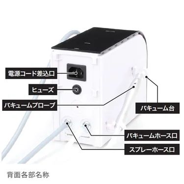SEVEN BEAUTY セブンビューティー スプレー & バキューム美顔器 HD