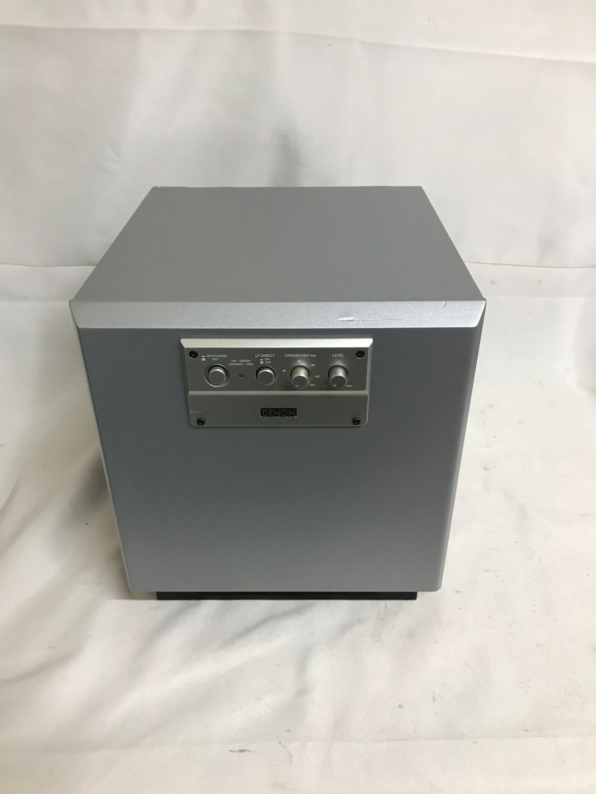 北見市発】デノン DENON DSW-11R サブウーファー 2002年製 シルバー