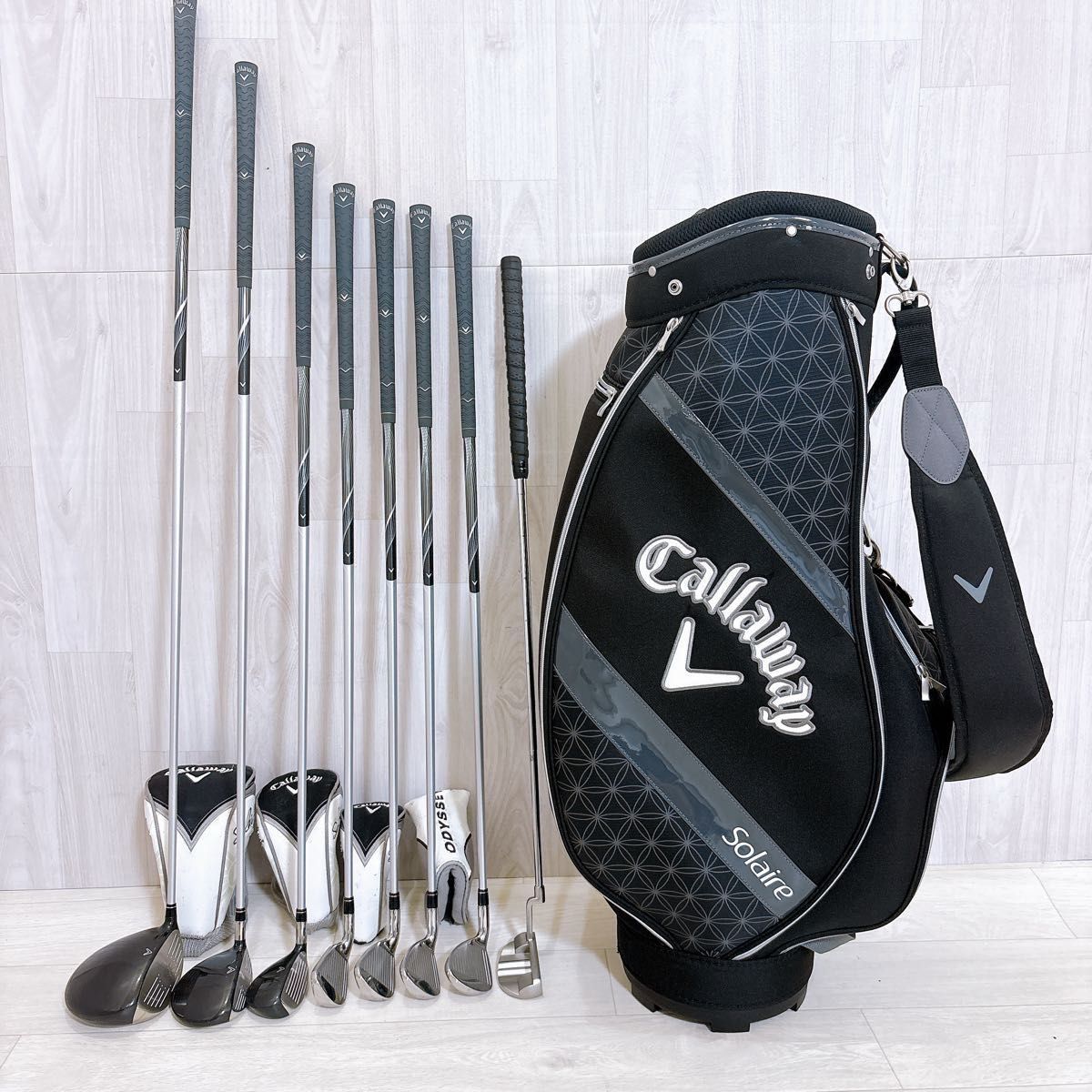 Callaway Solaire gems キャロウェイ ソレイユ レディースゴルフセット