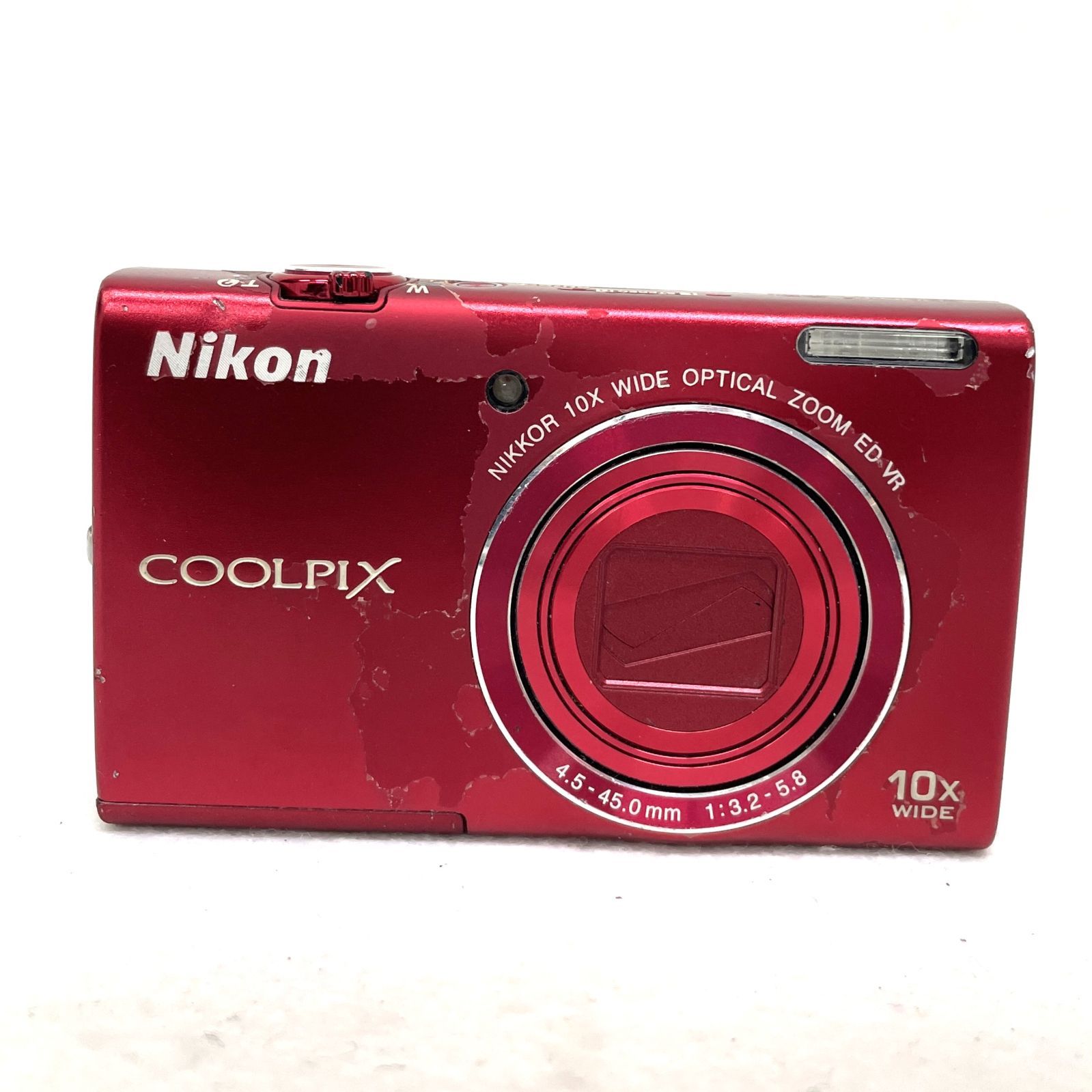 Nikon COOLPIX S6200 赤 動作品 Nikon/ニコン COOLPIX/クールピクス S6200 コンパクトデジタルカメラ