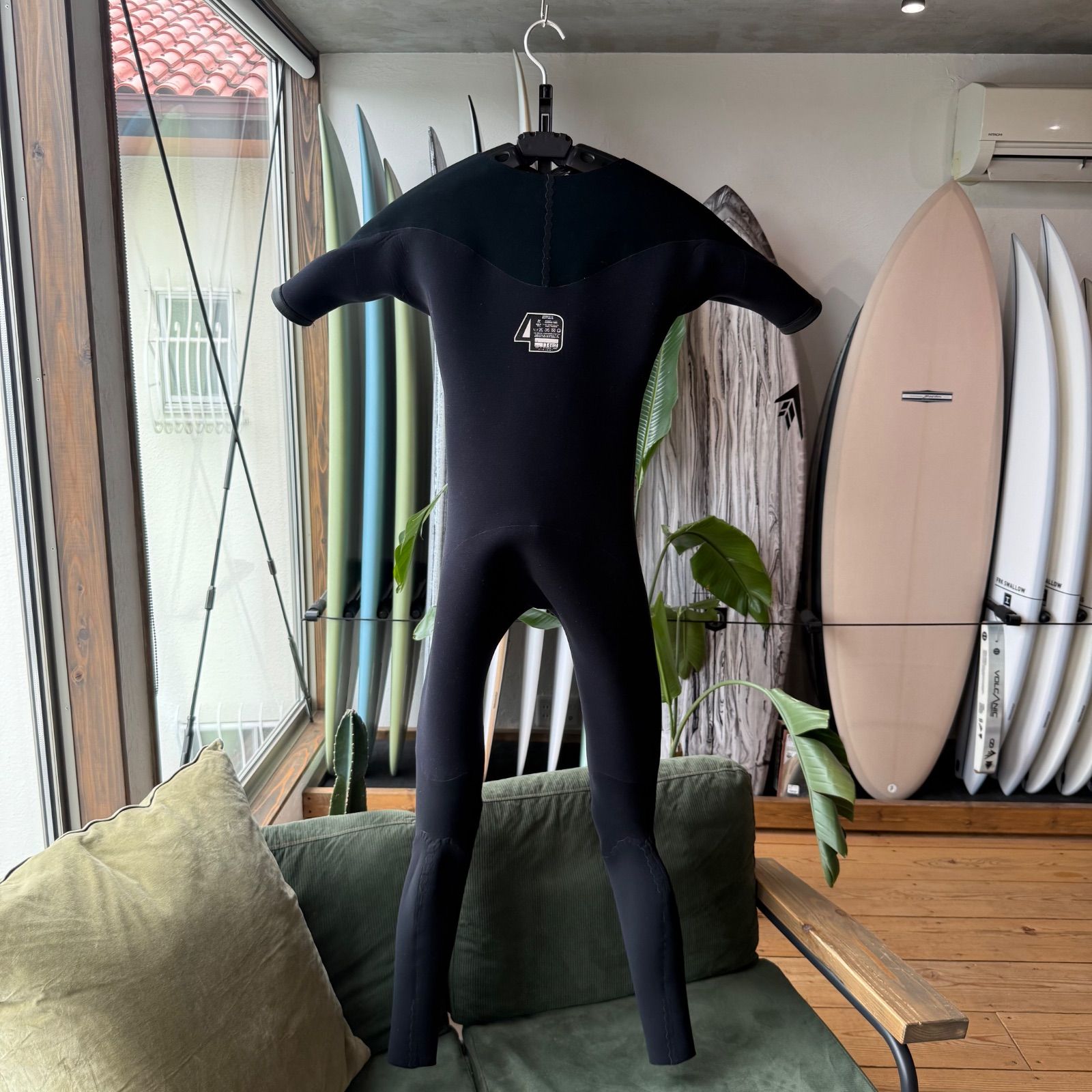 中古 ウエットスーツ シーガル 3×2mm 4D 4DIMENSIONS ML相当 172cm