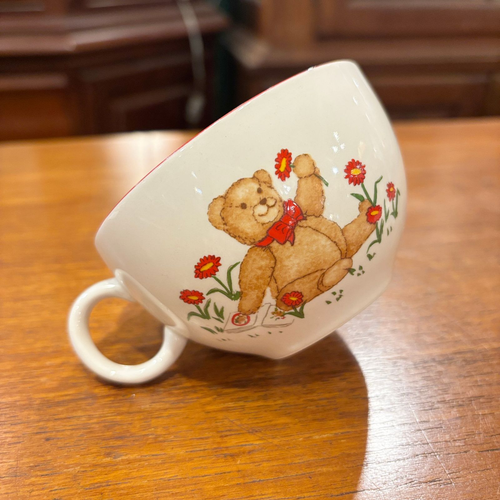 ○ MASON'S Teddy bear Plate＆C＆S メイソンズ テディベア カップ
