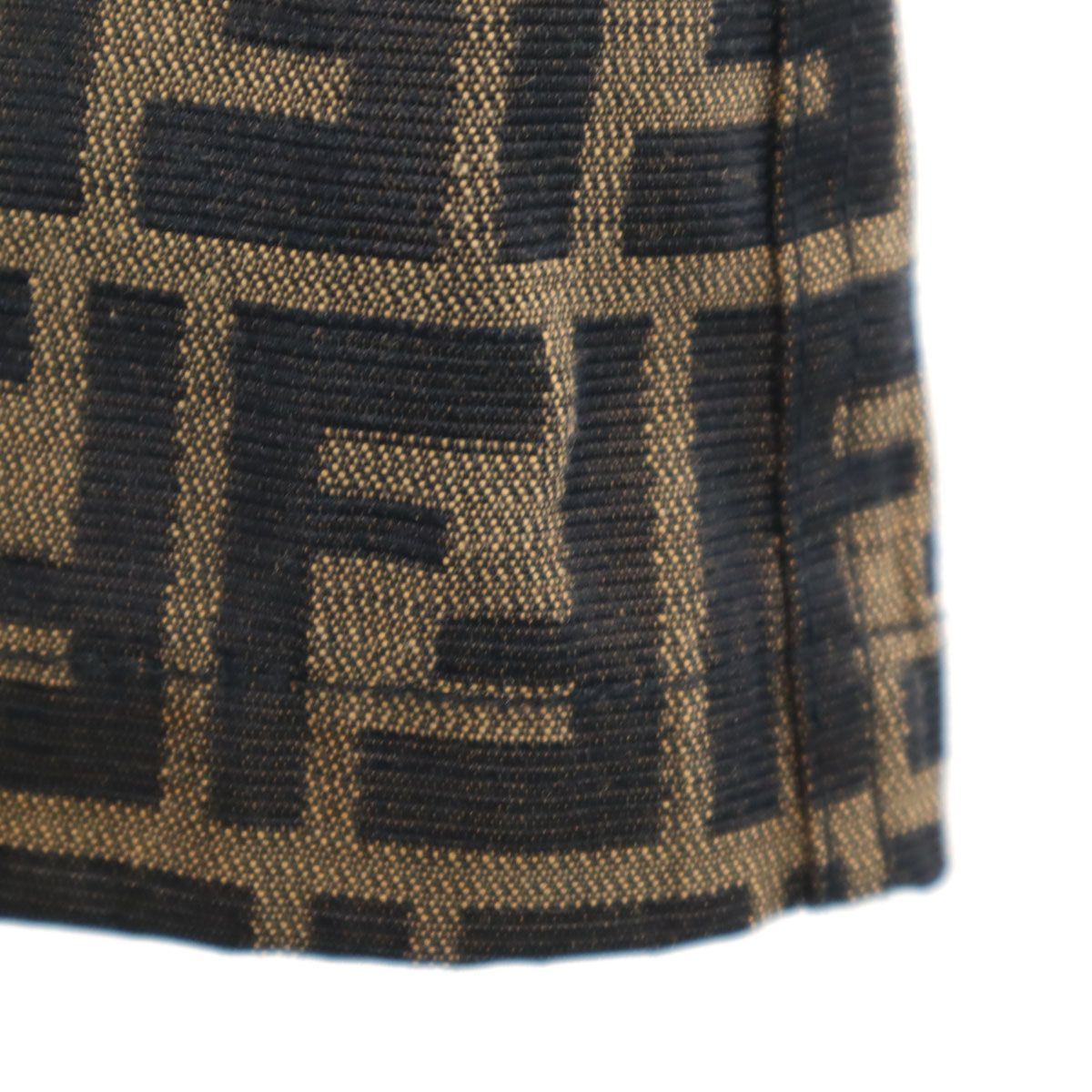 FENDI フェンディ 90s イタリア製 オールド ズッカ柄 ミニスカート 40
