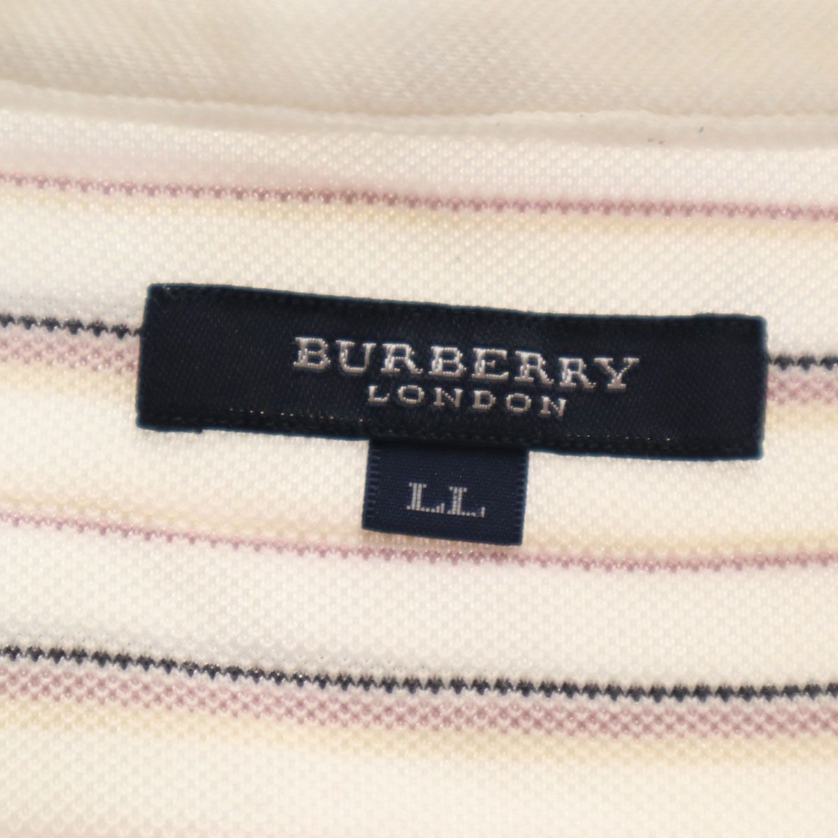 BURBERRY LONDON バーバリーロンドン 日本製 ストライプ柄r 長袖