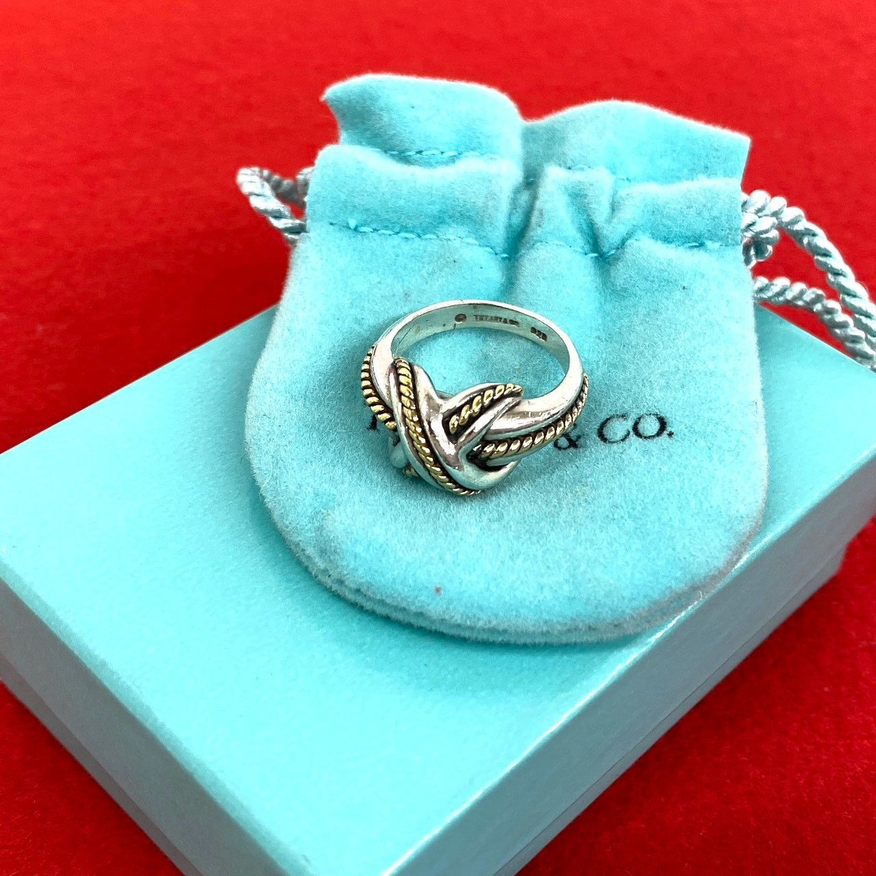 極 美品 箱 袋付き TIFFANY&Co. ティファニー ヴィンテージ