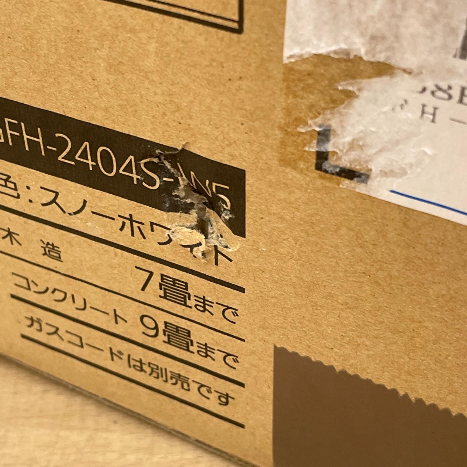 ノーリツ ガスファンヒーター GFH-2404S ホワイト 都市ガス（12A/13A