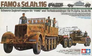 【中古】プラモデル 1/35 ドイツ18トン重ハーフトラック戦車運搬車 [246] 10,581円