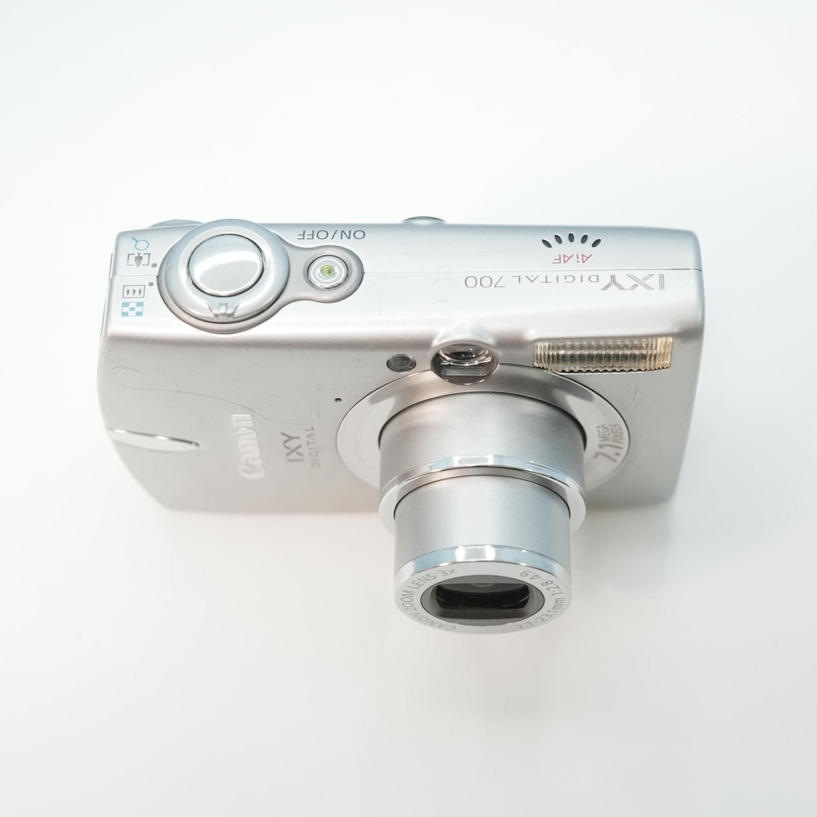 Canon IXY DIGITAL 700 デジカメ スマホ転送OK フルセット シロクマ
