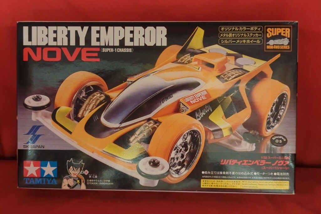 タミヤ SKJAPAN スーパーミニ四駆 リバティエンペラーNOVE(レッド
