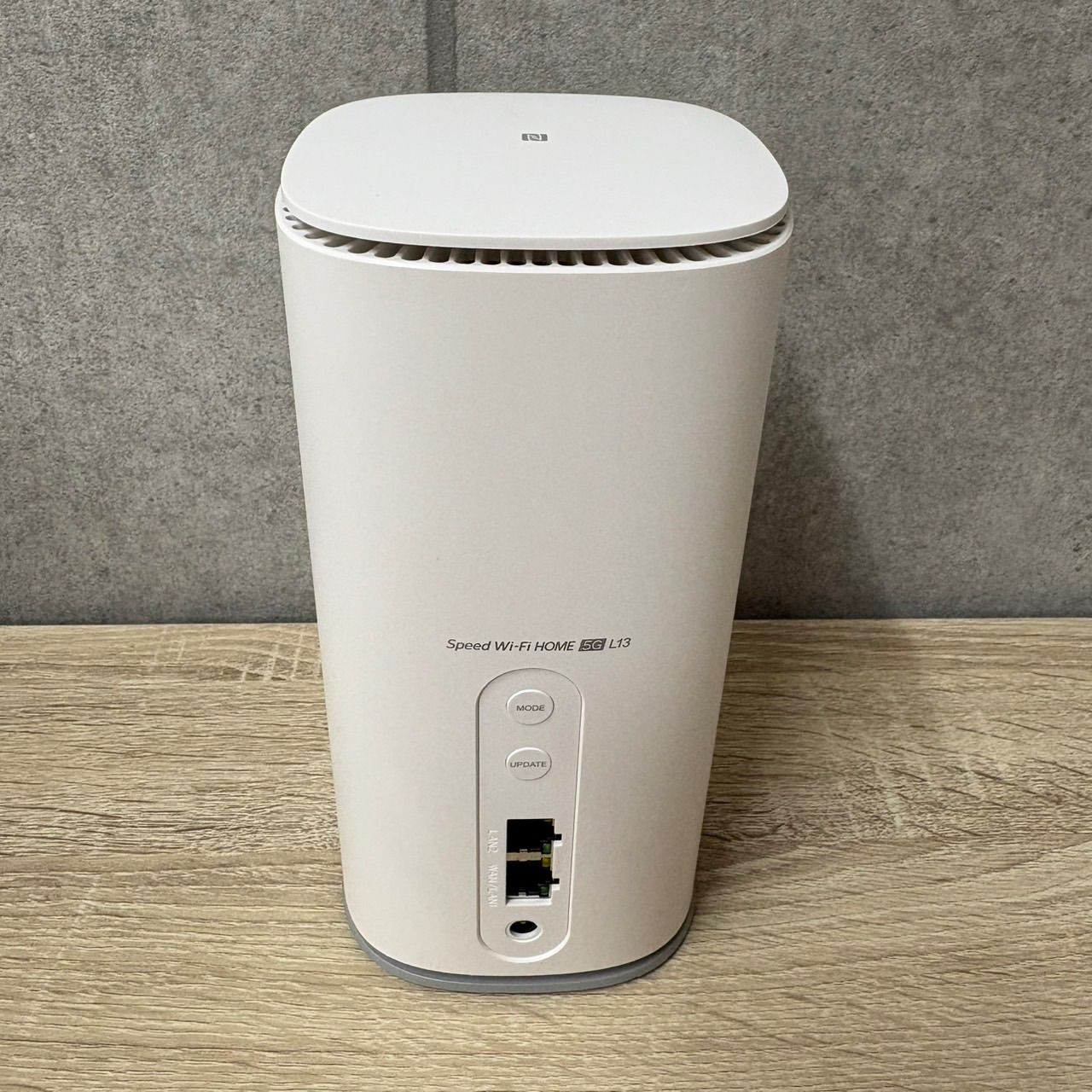 Speed Wi-Fi HOME 5G L13 ホワイト WiMAX ホームルーター - メルカリ