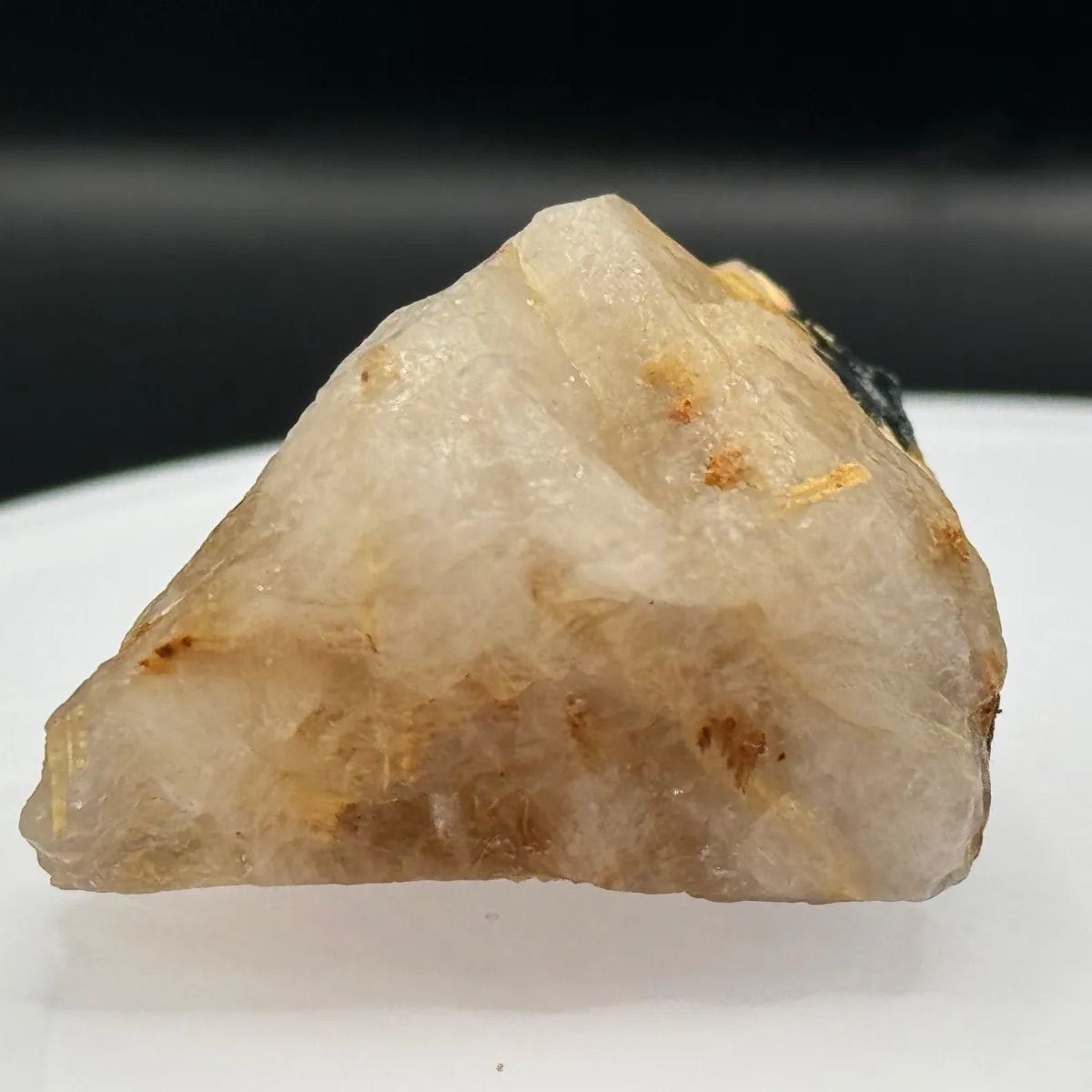 天然ルチルクォーツ 原石 金針水晶 ゴールドルチル 一点物 - メルカリ
