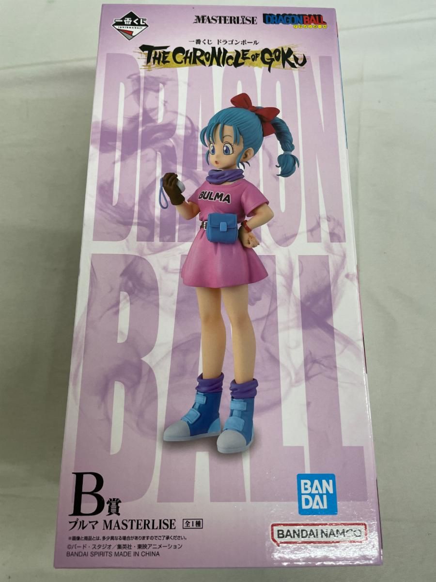 未開封】B賞 ブルマ MASTERLISE 一番くじ ドラゴンボール THE