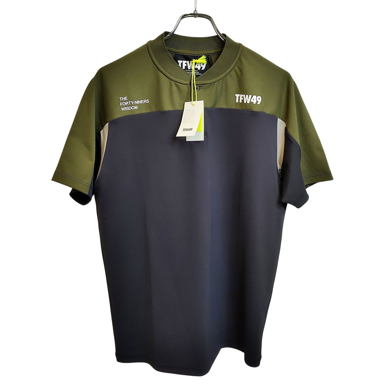 TFW49 ティーエフダブリュー ゴルフ 24AW SIDE MESH COLLARLESS 半袖