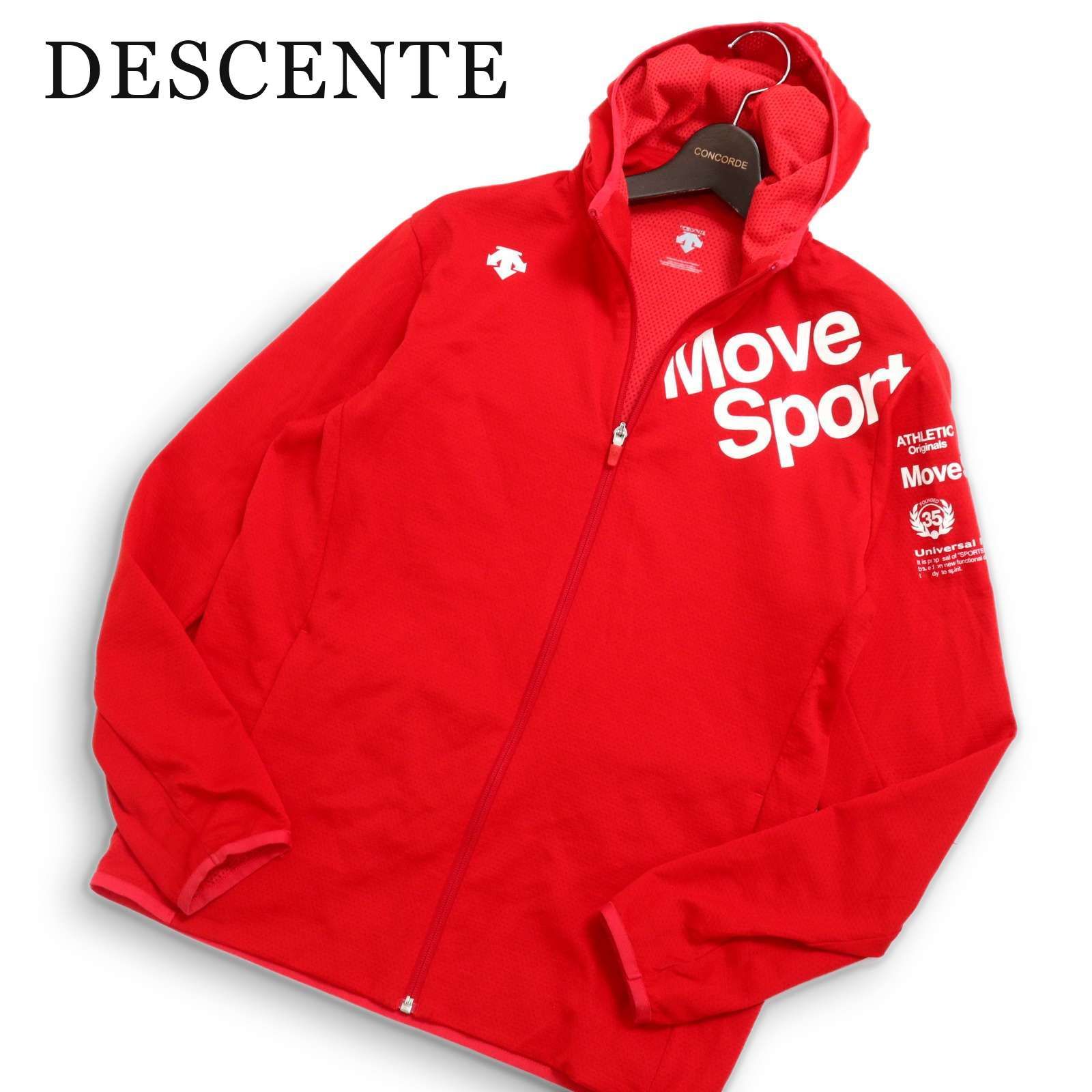 DESCENTEクアトロセンサーフルジップパーカー上下　サイズM【ユニセックス】 DESCENTE デサント 通年 Move Sport☆ クアトロセンサー スウェット
