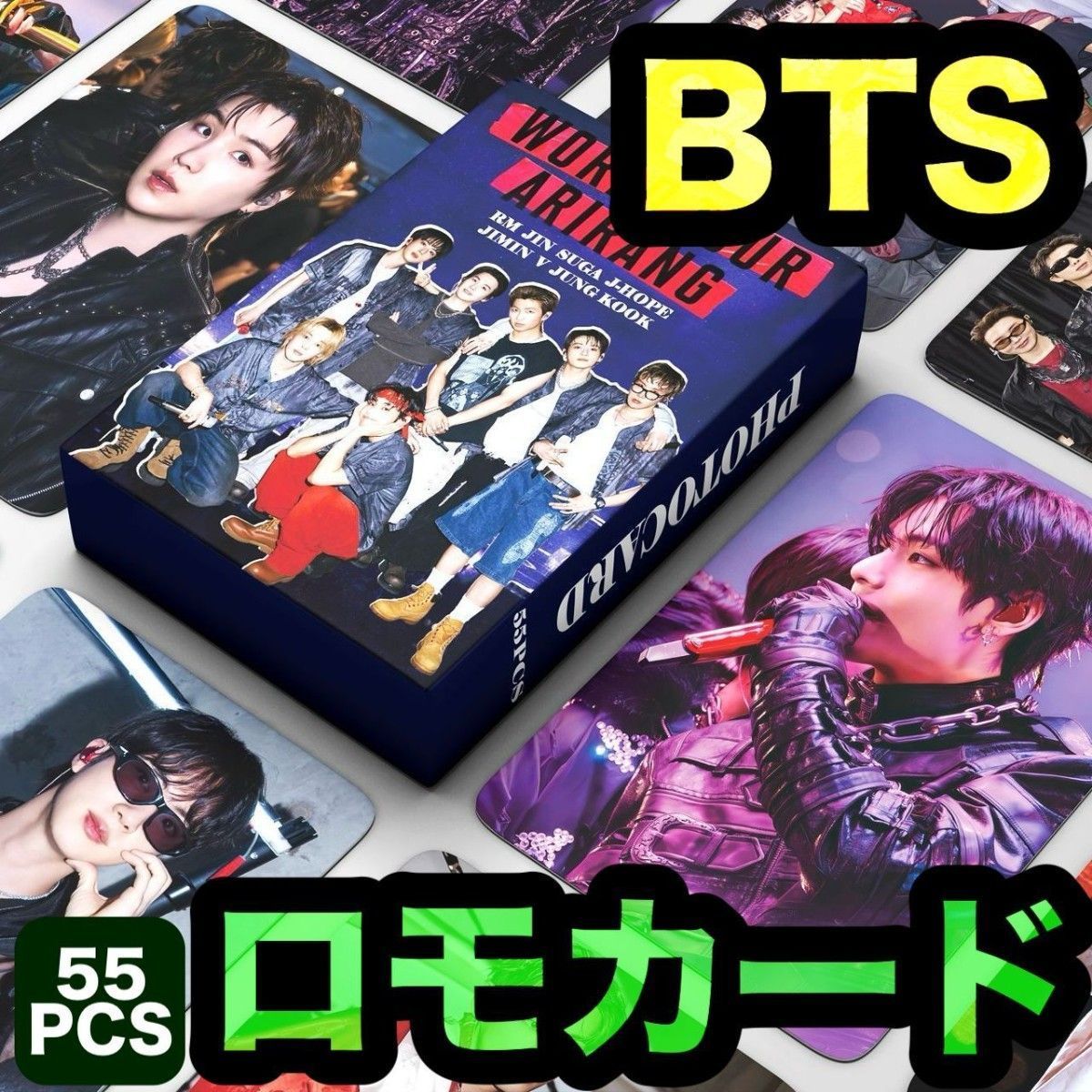 BTS】ARIRANG WORLD TOUR ロモカード☆防弾少年団・ジン・ナム・ユンギ