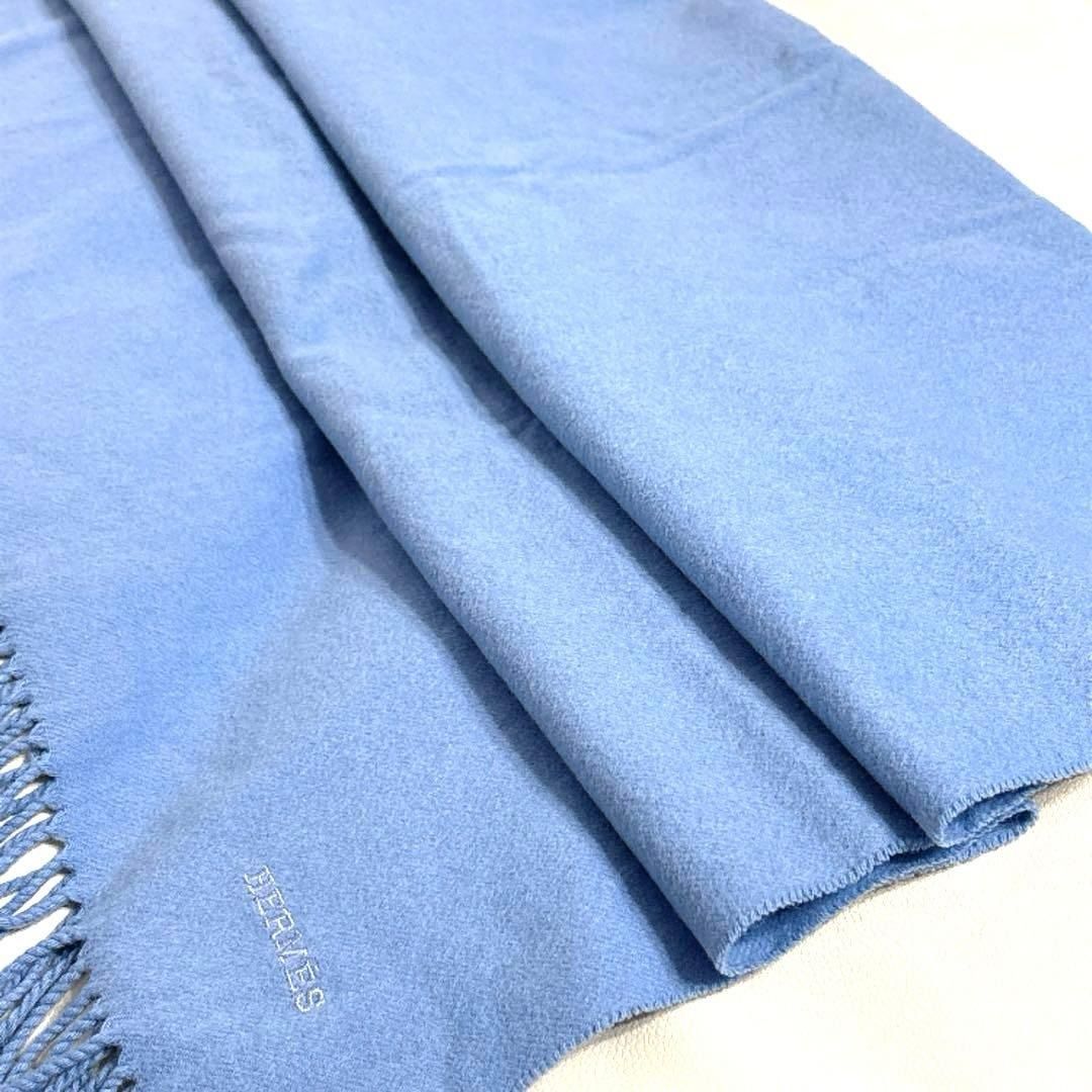 エルメス HERMES 大判マフラー カシミヤ100% カシミア ストール