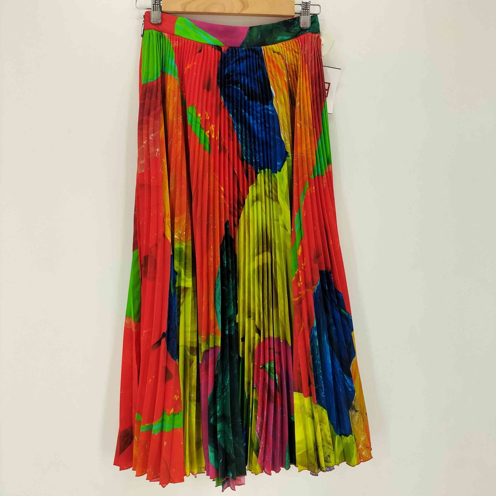 エムエスジーエム MSGM マルチカラー プリーツスカート レディース 38