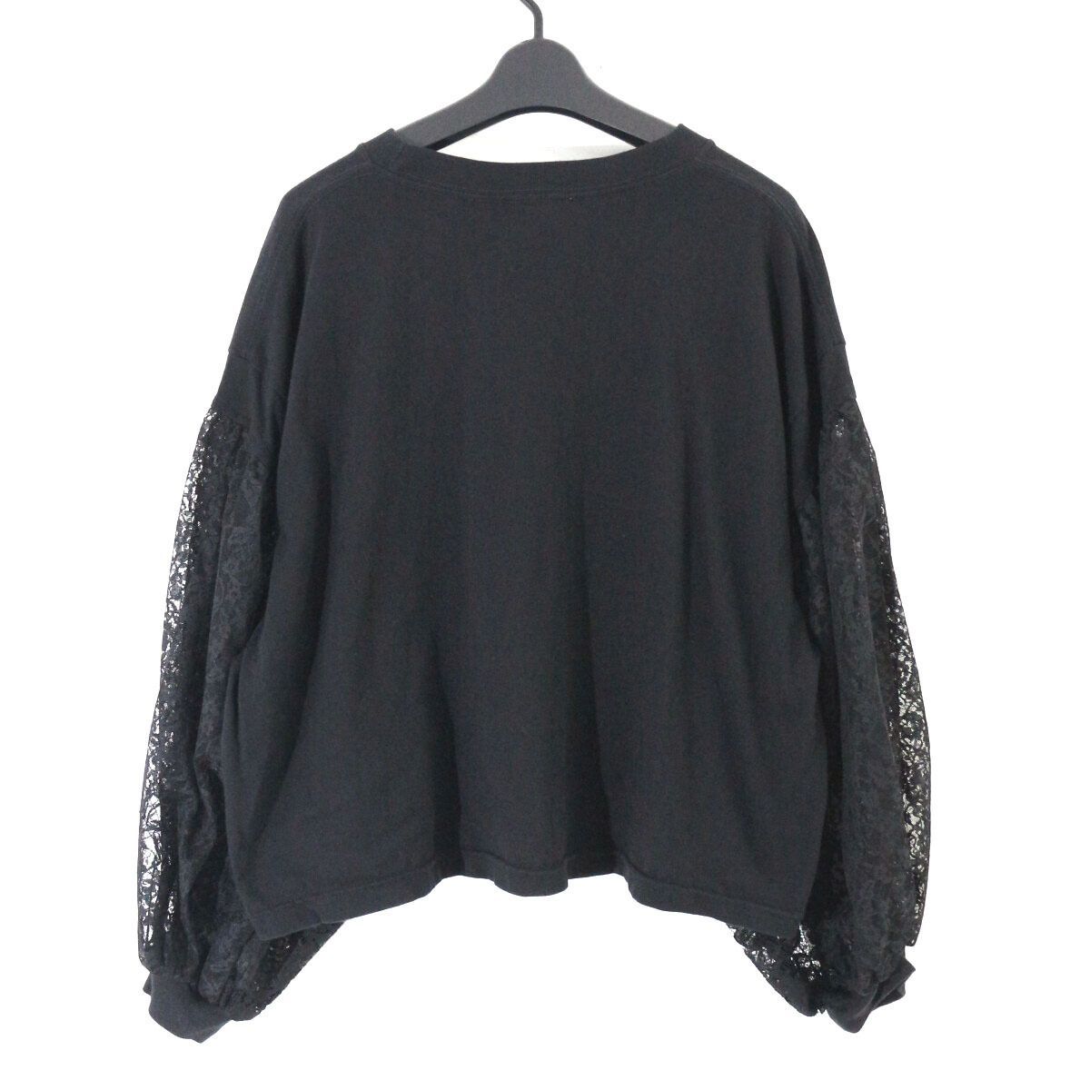 MUSE de Deuxieme Classe購入 H アッシュ 24AW REMAKE LACE BALOON T 