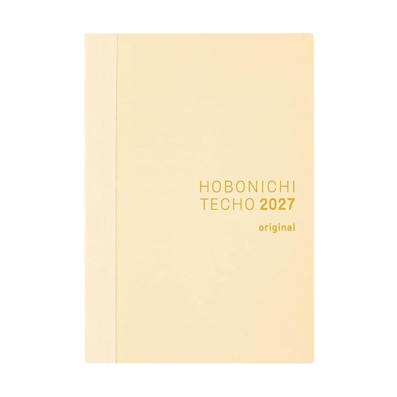 【New】 Hobonichi Techo 2027 Main Body Original English Version [A6/1 page per day (English)/January/Monday start] 1