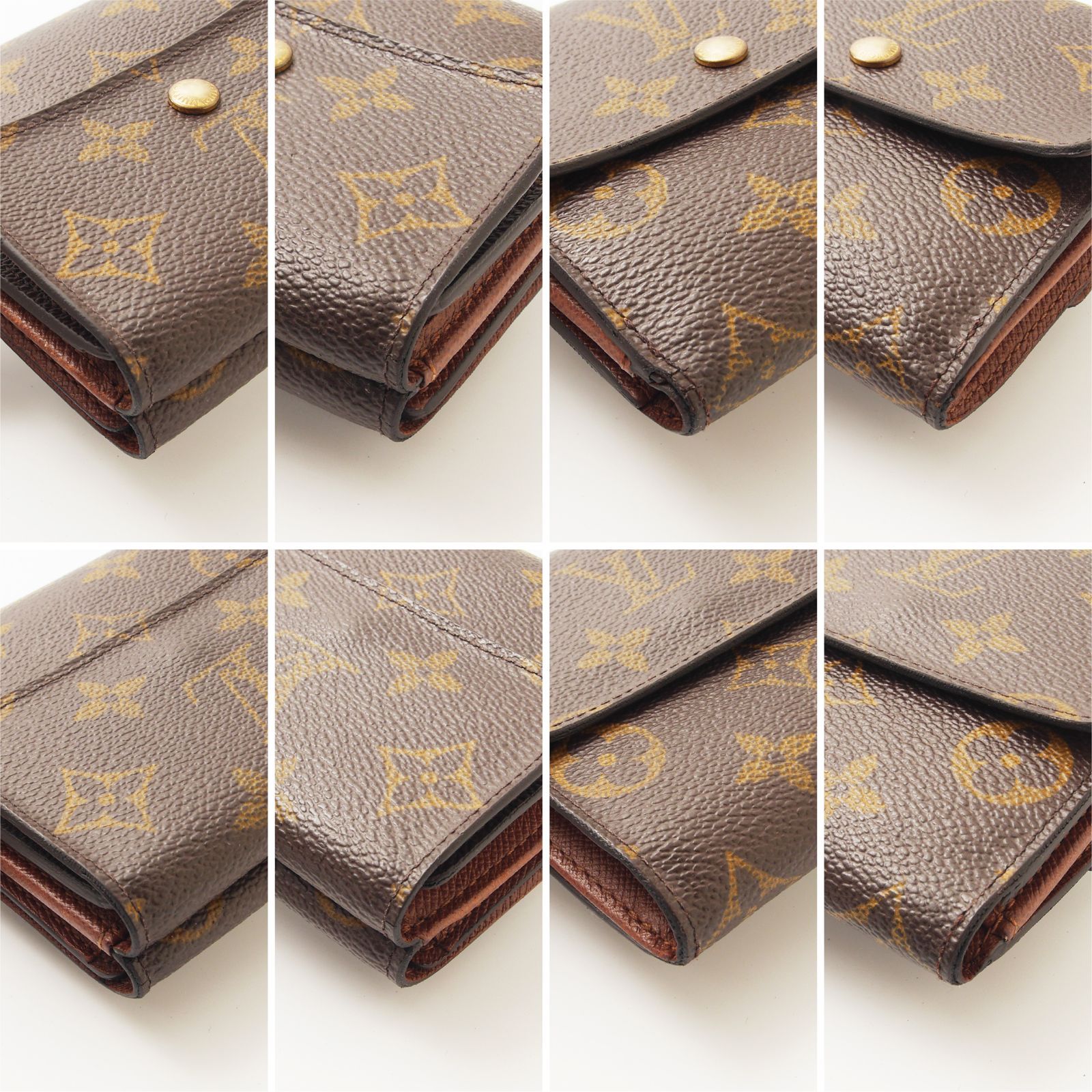 極美品】 ルイヴィトン モノグラム Wホック財布 コンパクト財布