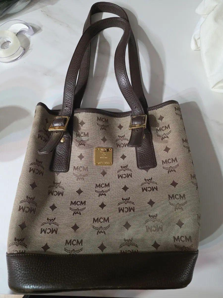 MCM ヴィセトス トートバッグ ブラウン バッグ