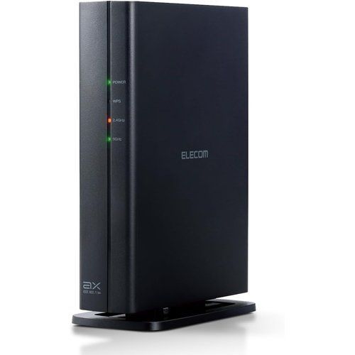 エレコム WiFi ルーター 無線LAN Wi-Fi6 AX3000 2402+574Mbps 11ax/11ac IPv6対応 IPoE コンパクト筐体 ビームフォーミングZ iPhone iPad Nintendo Switch PS X3000GS3-B